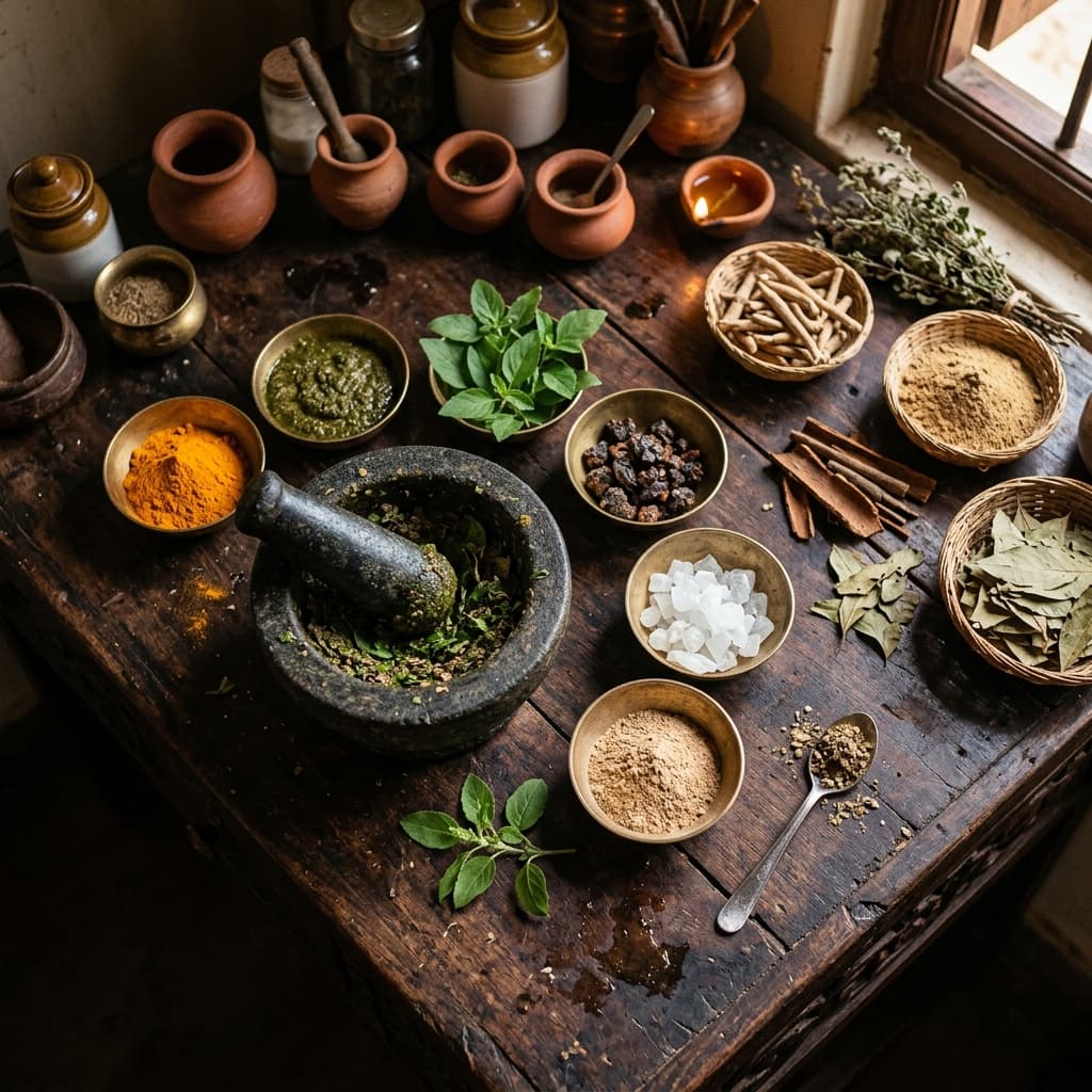 Traditional Ayurvedic preparation